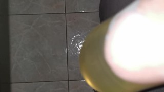 pissing in condom Horsengine