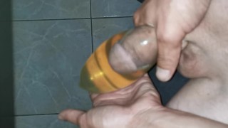 pissing in condom Horsengine