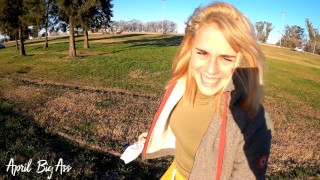 Drinking pee in public, risky through the streets of the city, countryside and gardens! 4k 60fr REAL