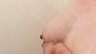 Shower nipple rub