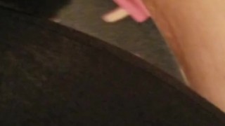 Showing my fat hairy pussy