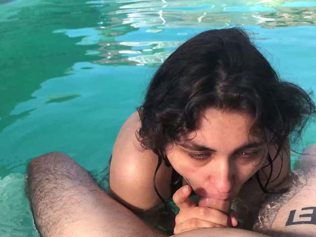 Girl Begs - Horny Girl Begs for Dick in the Pool - Free Porn Videos - YouPorn