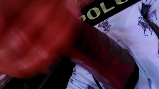 Close up big cock masturbate