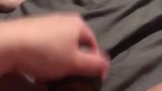 Destroying my freshly shaved bussy