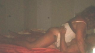 Husband catches ex-wife romantic fuck with another guy & cumming on his dick