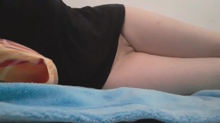 Femdom: Pussy & leg worship POV