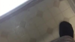 Showing off my semi-erect hairy uncut cock :)