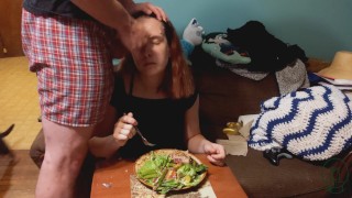 320px x 180px - Custom Commission - Ignored Facial While Eating - Free Porn Videos - YouPorn