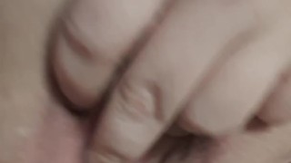 Teasing my tight wet pussy again