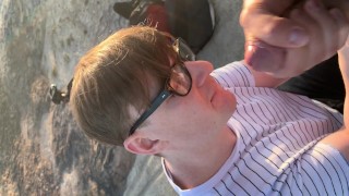 Nerd Gets Facial on Hike