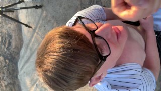 Nerd Gets Facial on Hike