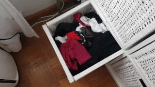 Cum in panties drawer in her room