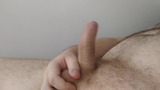 Wanking Cock to Messy Cum Orgasm