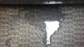 Pissing under bosses desk