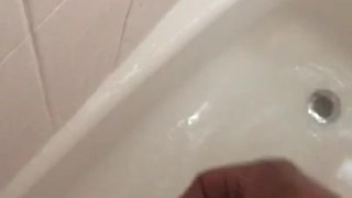 BBC Rub one out n Shower