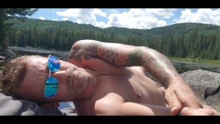 Outdoor trail and by the lake