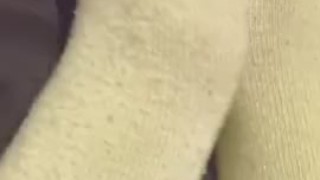 Cute Green Teen Socks