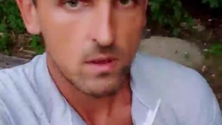 Slutboyben CAM4 Abgefickt und Vollgerotzt Outdoor