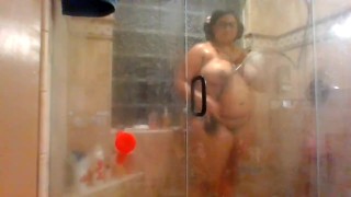 Shower teasing