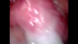 cum see inside my creamy pussy