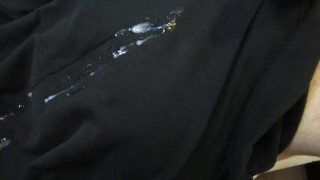 Better quality upside down cum into mouth, face, shirt