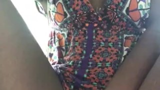 almost caught playing with my pussy 