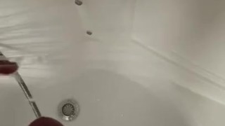 Shower orgasm