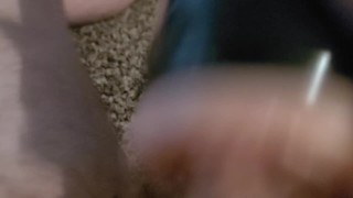 Fleslight, moaning and dirty talk