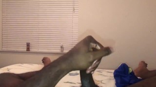 Bussin yet another nut after edging
