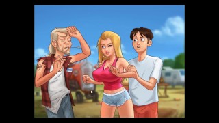 Summertime Saga Part 25: Jerking Off in Front of Debbie