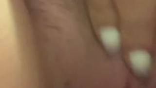 quick hot piss & toilet pussy play