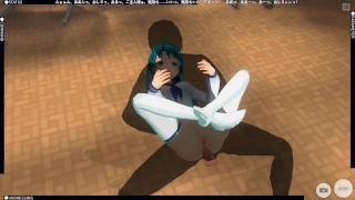 3D HENTAI Schoolgirl gets fucked in the ass for the first time