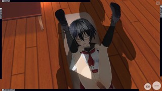3D HENTAI schoolgirl never cum like this before