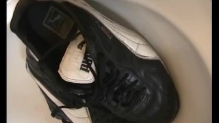 two times cumming over puma avanti of turkish grl