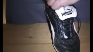 two times cumming over puma avanti of turkish grl