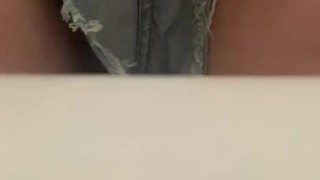 Pee Desperation & Relief in Shorts