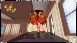 3D HENTAI POV Redhead Girlfriend Sucks Your Cock