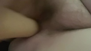 Bbw fucks massive dildo