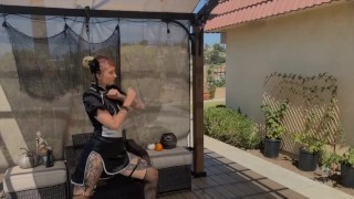 Kicking ass gets Chun-Li dripping wet!