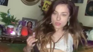 Riding Dildo Before Bed