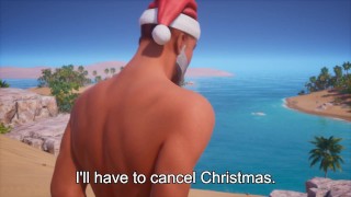 Sexy Reindeer Girls on Spring Break, Part 3 - Futanari Fun