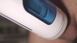 Robot Sex Machine. Robotic Fleshlight. Male Blowjob Sex Toy with Voice. Sex bot