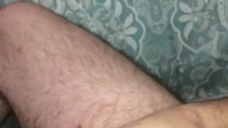 After watching amatuer porn I cum on myself 
