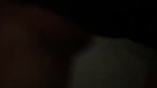 Random Slutty Latina gives sloppy blowjob in Storage Unit 