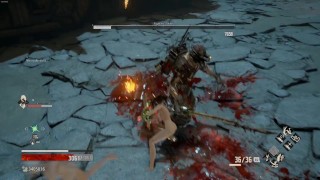 Code Vein Nude Mod | Streaking Through The Town Of Sacrifice