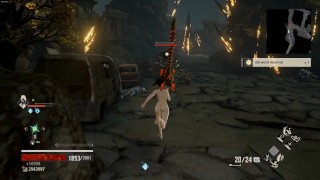 Code Vein Nude Mod | Streaking Through The Town Of Sacrifice