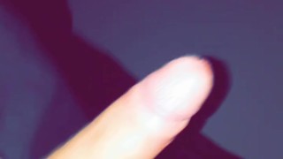 Playing with my cock