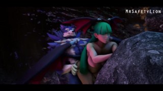 Archived - Darkstalkers Morrigan Aensland x Jon Talbain Impregnation