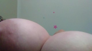 POV Blonde Huge Tits