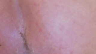 Anal Balls and messy cream enema 